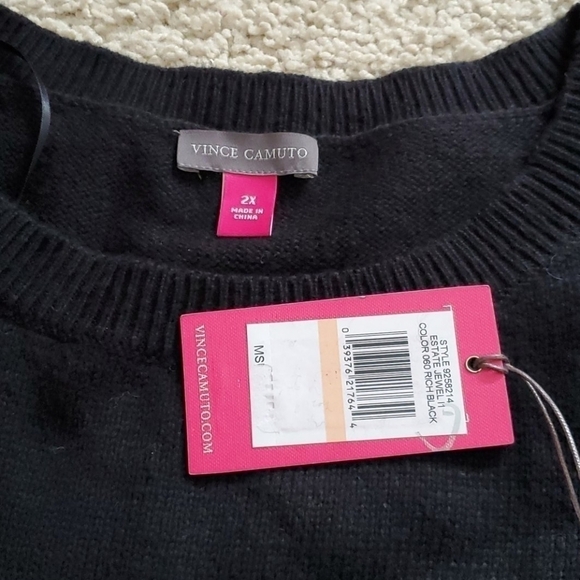 NWT Vince Camuto Braided Crewneck Sweater - Picture 6 of 9